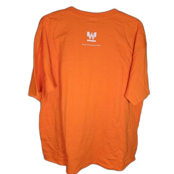 Whataburger Tee Orange Cinnamon Rolls Short Sleeve - Size 3XL - Picture 4 of 5